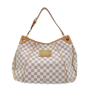 Louis Vuitton Damier Azur White Galliera Semi Shoulder Bag